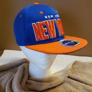 T&T NBA New York Knicks Baseball Cap Hat Adjustable Adult EUC